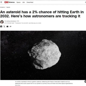 小行星或将撞击地球，“中国已开始部署防御”